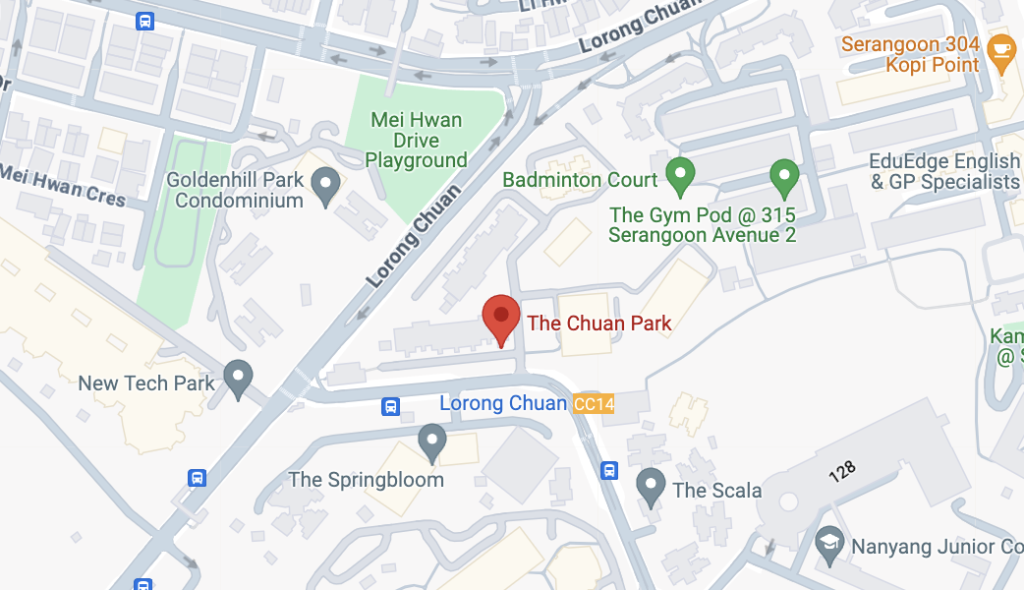 The Chuan Park Location Map